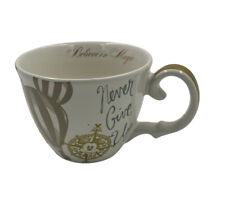 Disney Never Give Up Mug Carousel Mickey Balloon Believe in Magic Coffee Tea Cup