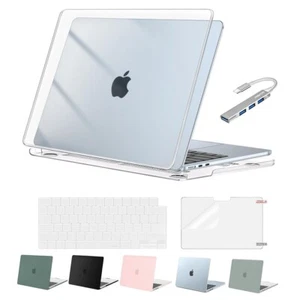 Funda rígida para MacBook Air 2025 13 pulgadas 2025 2024 2023 2022 M4 A3240 M3 A3113 M2 - Imagen 1 de 28