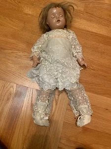 23” Antique German Bisque AM Character Doll - Picture 1 of 11