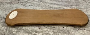 NEW Nora Fleming JK Adams Z4B Walnut Bread Tasting Wood Board Pearl Dot Retired - Picture 1 of 2