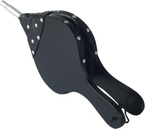 Soffietto per camino a soffietto in legno 17" x 7,5", soffietto ad aria in legno - nero - Foto 1 di 12