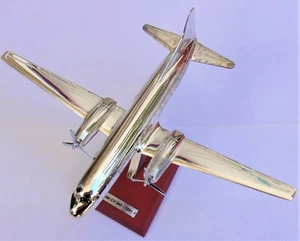Atlas Editions 1951 Convair CV-340 Scale 1/200 Silver Plated New - Picture 1 of 4
