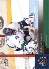 2009-10 Upper Deck Canucks Hockey Card #165 Roberto Luongo