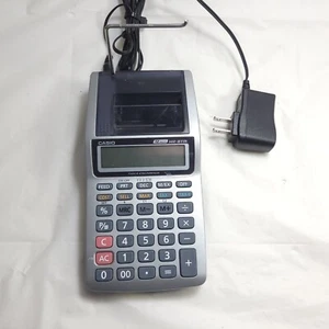 Casio HR-8TM Plus Handheld Printing Calculator Turns On - Picture 1 of 7