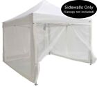 10x10 Pop Up Canopy Tent Mesh Sidewalls Screen Room Mosquito Net Sidewalls ONLY