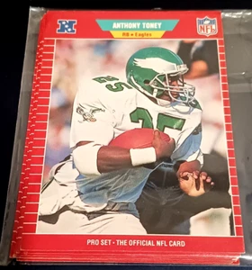 ANTHONY TONEY 1989 Pro Set #314 - 7 Card Lot QTY... - Picture 1 of 2