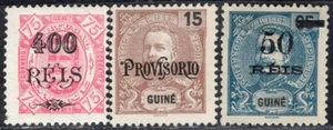 SELLO GUINEA PORTUGAL 1902/5 Sc. #86 MH Y 90, 94 MNG - Imagen 1 de 2