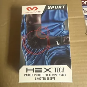 Manicotto sparatutto a compressione, HEX Tech, McDavid Sport, taglia S/M, nero, spedizione gratuita - Foto 1 di 1