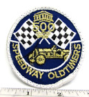Vintage Indianapolis Motor Speedway OldTimers 500 Jacket Patch Old Timers