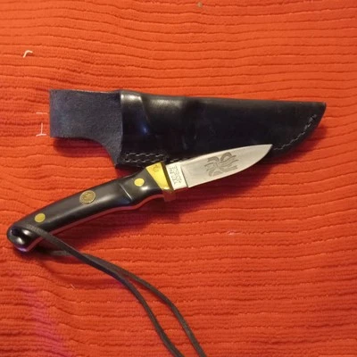 美国 Schrade Cutlery-PH2 美国带深色木质手柄 NRA 20 周年纪念  — 第 1/2 张图片