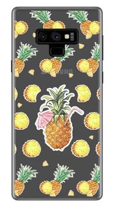 Custodia Gel Trasparente Per Samsung Galaxy Note 9 Design Ananas Disegni - Foto 1 di 1