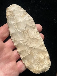 Authentic Arrowhead 5.1/2” Paleo Ultra Thin Ovoid Blade Central Arkansas Q231 - Picture 1 of 12