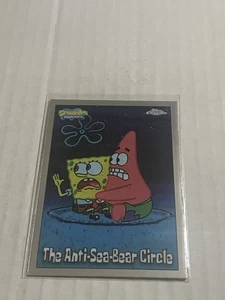 2025 Topps Chrome Bob Esponja The Anti-Sea-Bear Circle Base - Imagen 1 de 2