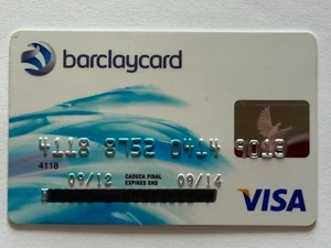 Barclaycard Credit Card / 2014 Exp / Spain / Unsigned / Collectible Only - Picture 1 of 2