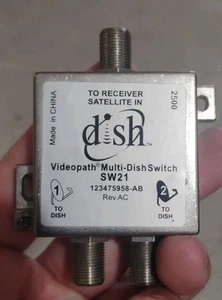 Dish Network Videopath 2-Port Multi-Dish Switch SW21 (2 Dish Capability) - Picture 1 of 5