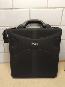 IMusic CD Holder About 180 Discs Zip Strong Carry Handle - Photo 1/4