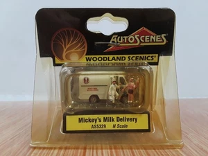 Woodland Mickey's Milk Delivery - N Scale Model Railroad Vehicle - #AS5329 - Picture 1 of 2
