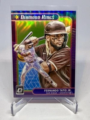 Fernando Tatis Jr. 2021 Donruss Optic Diamond Kings Holo Prizm #27 - Image 1 of 2