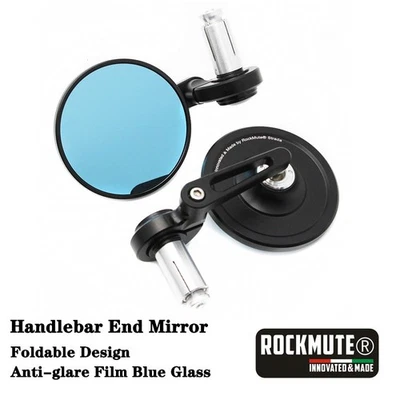 Round End Bar Rearview Side Mirrors For KAWASAKI Z650/RS Z900/RS Z H2 ER6N - Image 1 of 4