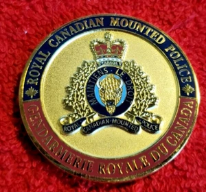 RCMP SERGENTE MAGGIORE REGIONE PACIFICA MONETA SFIDA (USCG ESERCITO MARINA AERONAUTICA CHP - Foto 1 di 2