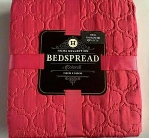 Luxury home collection bedspread by coloroll 150cm x200cm new - Picture 1 of 3