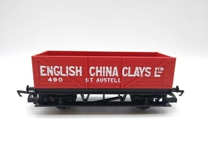 Hornby English China Clays Open Plank Wagon 490 - OO - (Unused) Mint Condition - Picture 1 of 7