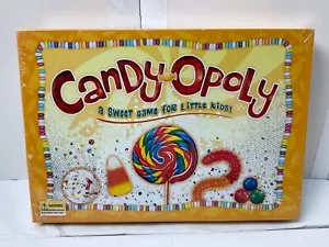 New ! Candy-Opoly Board Game Candyopoly Monopoly Sweet Shop Chocolate Sucker Pop - Picture 1 of 7
