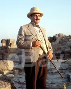 Poirot (TV) David Suchet "Agatha Christie's Hercule Poirot" 10x8 Photo - Imagen 1 de 1