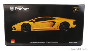 Preorder Pocher HK119 Lamborghini Aventador LP 700-4 Giallo Orion Scale 1:8 - Picture 1 of 2