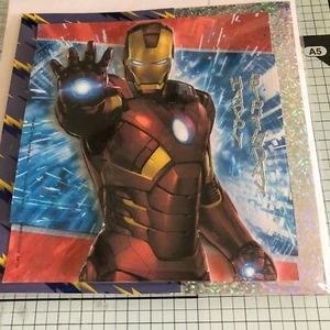BIRTHDAY CARD, HANDMADE MARVEL COMICS CAPTAIN AMERICA, THOR & IRONMAN 9 CHOICES - Picture 1 of 10