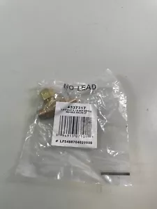 Brass Needle Valve 1/4" Comp x 1/8" MIP - Picture 1 of 4