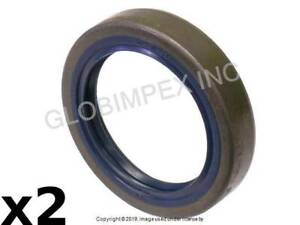 Mercedes (1973-1985) Wheel Bearing Seal FRONT LEFT and RIGHT (2) OEM CORTECO 