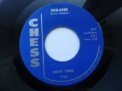 RUSTY YORK 45 'SUGAREE' USA CHESS MONSTER 1957 ROCKABILLY STROLLER JIVER VG - Image 1 of 2