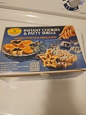 Nordic Ware Vintage Instant Cookies & Patty Shells Double Rosette Iron Forms NEW