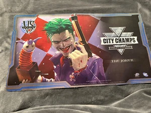Upper Deck Marvel VS System Joker City Champs Playmat! Grail Piece SUPER RARE - Picture 1 of 19