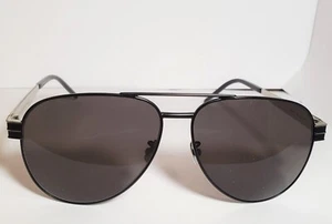 Saint Laurent Paris SL M53 001 Silver on Black Frame & Black Lenses 50-13-145 - Picture 1 of 8