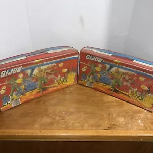 Lotto figure vintage GI Joe 18 da 3,75 pollici più 2 custodia da collezione - Foto 1 di 11
