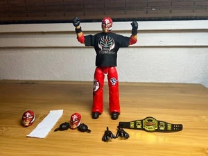 WWE Ultimate Edition Fan Takeover Rey Mysterio Figure Complete WCW Mattel 6" - Picture 1 of 12