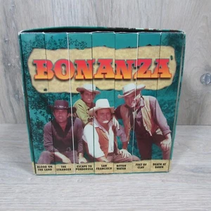 BONANZA TV VHS Video Box Set of 7 1 Hour Shows - Lorne Green - Picture 1 of 7
