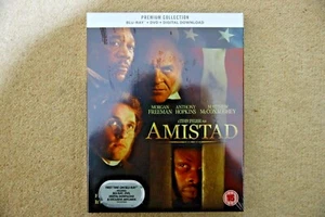 BLU-RAY AMISTAD PREMIUM EXCLUSIVE EDITION BRAND NEW SEALED UK STOCK - Picture 1 of 3