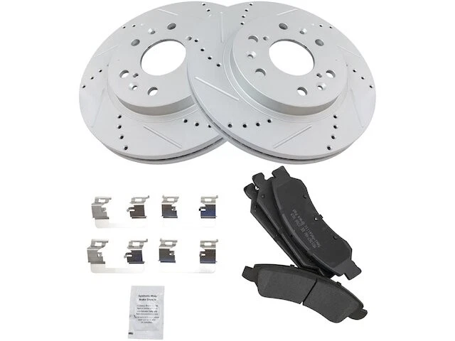Kit de pastillas de freno delanteras y rotor para GMC Yukon XL 1500 2008-2014 2009 2010 FS935JQ Foto 1 de 1