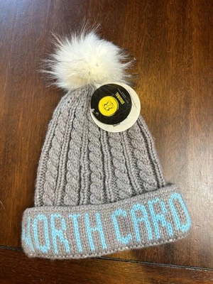 UNC North Carolina Tar Heels Vintage Script Knit Beanie Ski Hat NCAA New - Image 1 of 2
