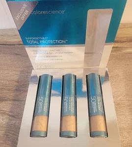 Colorscience Sunforgettable SPF 50 Brush On Shield 3-pack Total Protection - Picture 1 of 6