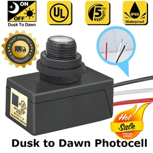 Fotozelle Twist Lock Fotozelle Sensor Auto Ein Aus Fotozelle Schalter Dämmerung bis Morgengrauen - Bild 1 von 10