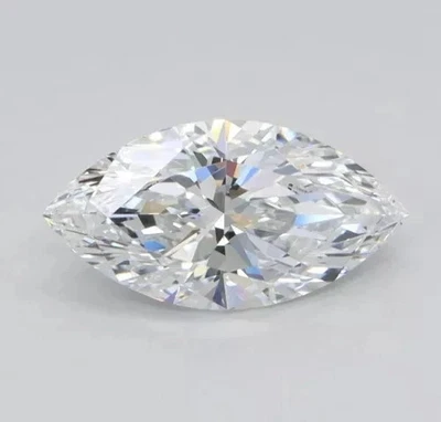 2.20 Ct Lab Grown CVD Diamond Marquise Cut D Color, IF Certified Loose Diamond - Image 1 of 4