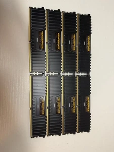 LPX 128GB (8 x 16GB) DDR4 Corsair VENGEANCE DRAM 3200mhz C16 AMD Threadripper - Picture 1 of 2