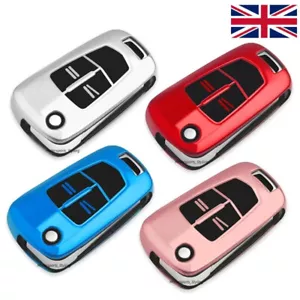 Key Fob Cover Case for Vauxhall Opel Astra J Corsa D Insignia Vectra Zafira t2* - Picture 1 of 11