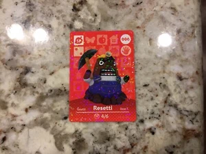 RESETTI 006 NINTENDO Amiibo Karte Neuwertig. Aus beiden Serien 1, 2, 3, 4, 5. - Bild 1 von 1