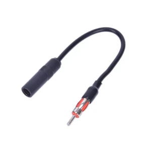 1" Car Stereo Radio AM FM Aerial Antenna Extension Lead Adapter Cord Din N`hg - Photo 1/4