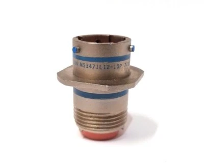 NEW MS3471L12-10P Circular MIL Spec Connector CABLE MNT REC PLUG 10P SZ 20 - Image 1 of 4